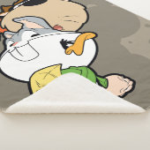 ルーニーチューンズ™スタイル化ビッグヘッズ シェルパブランケット (3/4)