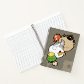 ルーニーチューンズ™スタイル化ビッグヘッズ ノートブック (内部)