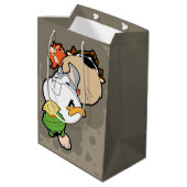 ルーニーチューンズ™スタイル化ビッグヘッズ ミディアムペーパーバッグ (裏面アングル)