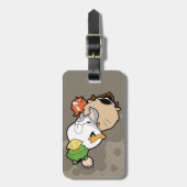 ルーニーチューンズ™スタイル化ビッグヘッズ ラゲッジタグ (正面縦)