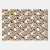 ルーニーチューンズ™スタイル化ビッグヘッズ ラッピングペーパーシート (正面2)