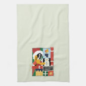 ルーニーチューンズ™ダッフィーDUCK™ホリデークッカー キッチンタオル (縦)