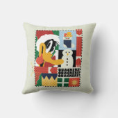 ルーニーチューンズ™ダッフィーDUCK™ホリデークッカー クッション (裏面)