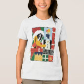 ルーニーチューンズ™ダッフィーDUCK™ホリデークッカー トライブレンドTシャツ (正面)