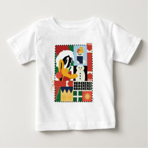 ルーニーチューンズ™ダッフィーDUCK™ホリデークッカー ベビーTシャツ