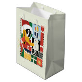 ルーニーチューンズ™ダッフィーDUCK™ホリデークッカー ミディアムペーパーバッグ (裏面アングル)