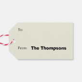 ルーニーチューンズ™ホリデーメリーいたずら ギフトタグ (裏面横)