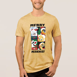 ルーニーチューンズ™ホリデーメリーいたずら トライブレンドＴシャツ