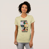 ルーニーチューンズ™ホリデーメリーいたずら Tシャツ (正面フル)