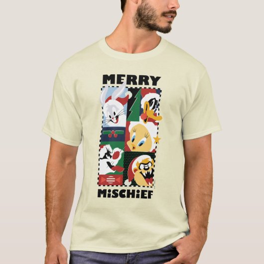 ルーニーチューンズ™ホリデーメリーいたずら Tシャツ (正面)