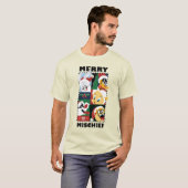 ルーニーチューンズ™ホリデーメリーいたずら Tシャツ (正面フル)