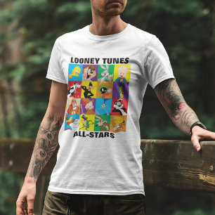 ルーニーチューン™キャラクターグリッド トライブレンドTシャツ