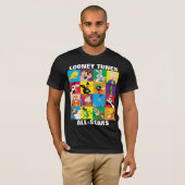 ルーニーチューン™キャラクターグリッド Tシャツ (正面フル)