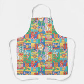 ルーニーチューン™ |ハッピーホリデーズクリスマスパターン エプロン (正面)