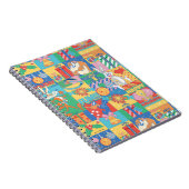 ルーニーチューン™ |ハッピーホリデーズクリスマスパターン ノートブック (右側)