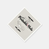 ルーニーチューン™ |バグBUNNY™ ACMEポータブルホール スタンダードカクテルナプキン (角)