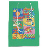 ルーニーチューン™ |休日おもしろい ミディアムペーパーバッグ (裏面)