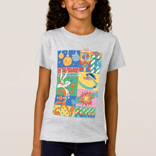 ルーニーチューン™ |休日おもしろい Tシャツ (正面)