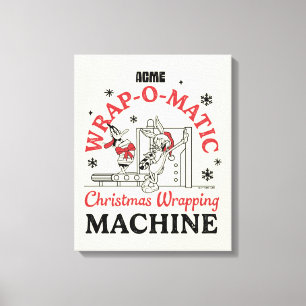 ルーニーチューン™ ACME Wrap-O-Matic Wrapping Machine キャンバスプリント