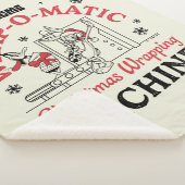 ルーニーチューン™ | ACME Wrap-O-Matic Wrapping Machine シェルパブランケット (3/4)