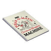 ルーニーチューン™ | ACME Wrap-O-Matic Wrapping Machine ノートブック (右側)