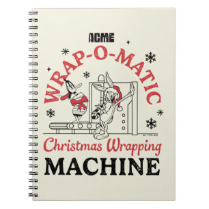 ルーニーチューン™   ACME Wrap-O-Matic Wrapping Machine ノートブック