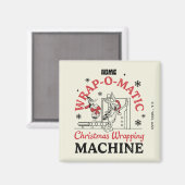 ルーニーチューン™ | ACME Wrap-O-Matic Wrapping Machine マグネット (正面/裏面)