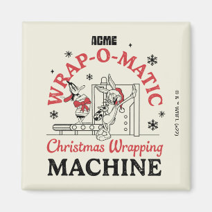 ルーニーチューン™   ACME Wrap-O-Matic Wrapping Machine マグネット