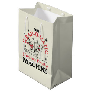 ルーニーチューン™   ACME Wrap-O-Matic Wrapping Machine ミディアムペーパーバッグ