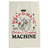 ルーニーチューン™ | ACME Wrap-O-Matic Wrapping Machine ミディアムペーパーバッグ (裏面)