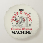 ルーニーチューン™ | ACME Wrap-O-Matic Wrapping Machine ラウンドクッション (裏面)