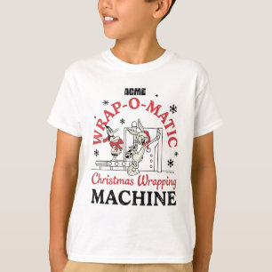 ルーニーチューン™   ACME Wrap-O-Matic Wrapping Machine Tシャツ