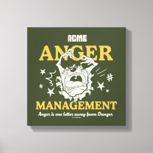 ルーニーチューン™ TAZ™ ACME Anger Management キャンバスプリント