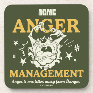 ルーニーチューン™  TAZ™ ACME Anger Management コースター