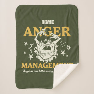 ルーニーチューン™ TAZ™ ACME Anger Management シェルパブランケット