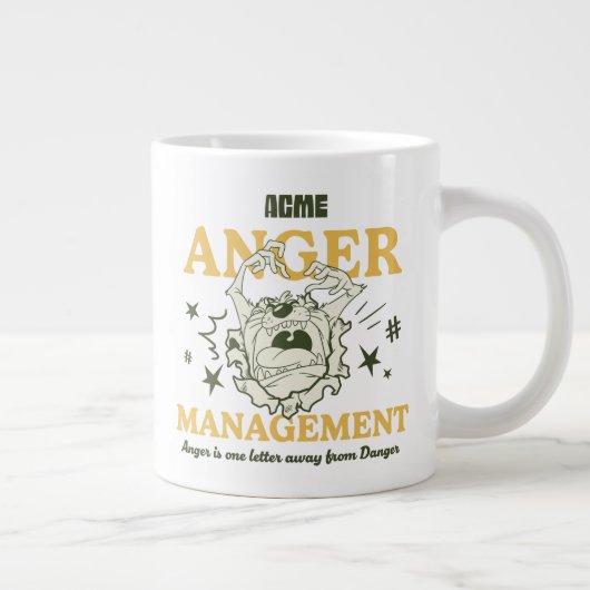 ルーニーチューン™ |TAZ™ ACME Anger Management ジャンボコーヒーマグカップ (右)