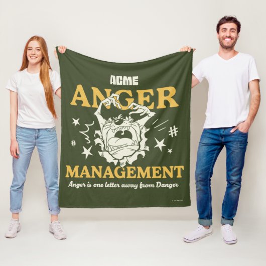 ルーニーチューン™ |TAZ™ ACME Anger Management フリースブランケット (インサイチュ)