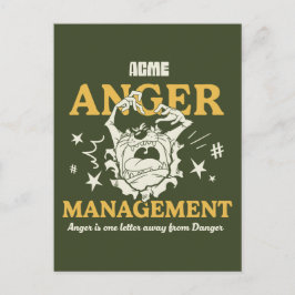 ルーニーチューン™ |TAZ™ ACME Anger Management ポストカード