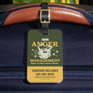 ルーニーチューン™  TAZ™ ACME Anger Management ラゲッジタグ
