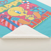 ルーニーチューン™ | TWEETY™ハッピーホリデー シェルパブランケット (3/4)