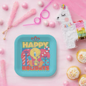 ルーニーチューン™ | TWEETY™ハッピーホリデー ペーパープレート (パーティー)