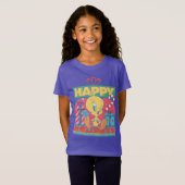 ルーニーチューン™ | TWEETY™ハッピーホリデー Tシャツ (正面フル)