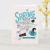 ルーニーチューン™ | WILE E. COYOTE™春 カード (黄色い花)