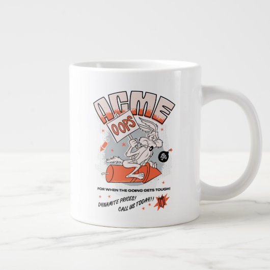 ルーニーチューン™ | WILE E. COYOTE™ ACME Dynamite ジャンボコーヒーマグカップ (右)
