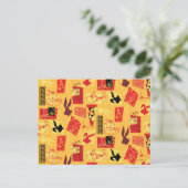 ルーニー・チューン™ |うさぎのパターンの年 ポストカード (スタンド正面)