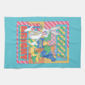 ルーニー・チューン™ |とメリー明るいクリスマス キッチンタオル (横)