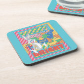 ルーニー・チューン™ |とメリー明るいクリスマス コースター (左側)