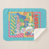 ルーニー・チューン™ |とメリー明るいクリスマス シェルパブランケット (正面(横))