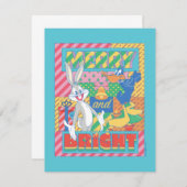 ルーニー・チューン™ |とメリー明るいクリスマス ノートカード (正面/裏面)