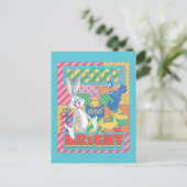 ルーニー・チューン™ |とメリー明るいクリスマス ポストカード (スタンド正面)